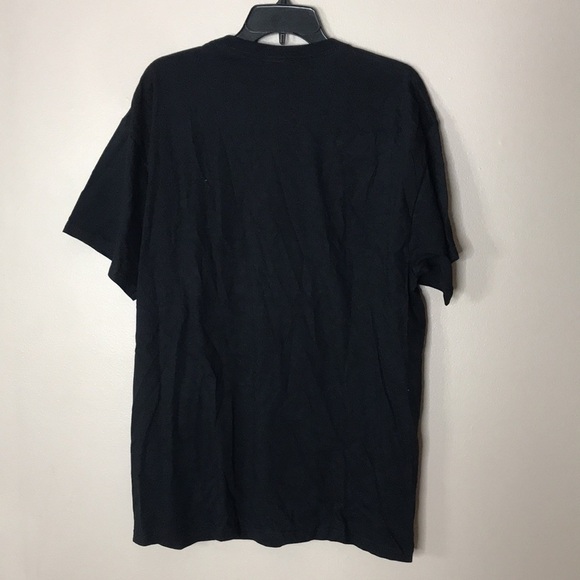 Jerzees skeleton glow in the dark Halloween black T-shirt size XL - Picture 8 of 9